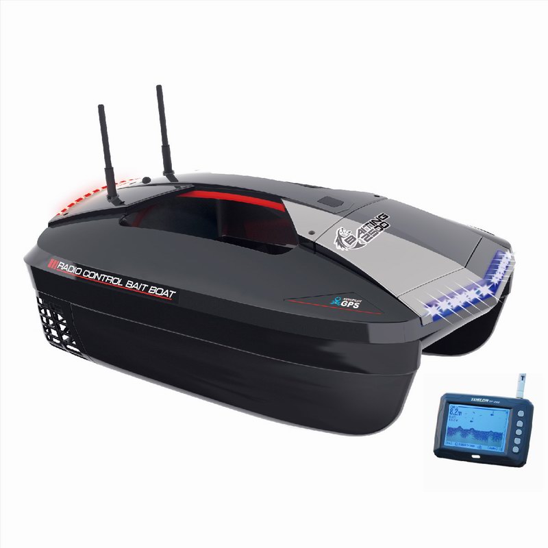 Wireless GPS Fishing Bait Boat with 3 Bait Containers Remote