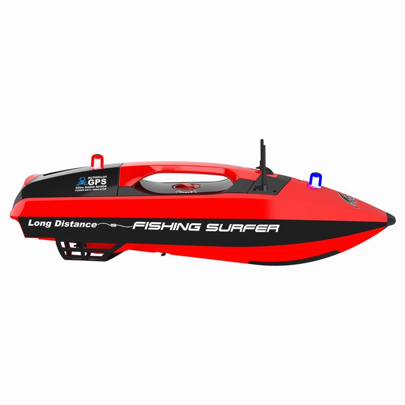 500M RC GPS Fishing Bait Boat with 3 Hoppers Carp Fishing Boat Toy