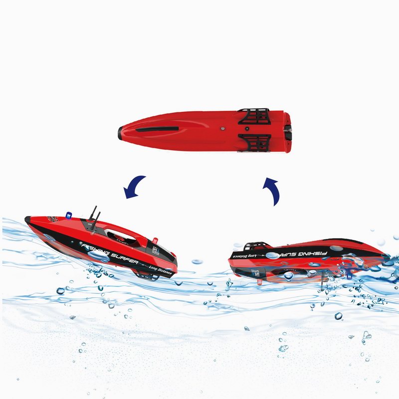 Fishing Bait Boat RC Boat Remote Control Intelligent Wireless Electric Fish  Finder Ship Searchlight Toys, Outdoor Wireless Fishing Remote Control Boat  Lure Fish Fishing Speedboat,B: Buy Online at Best Price in UAE 